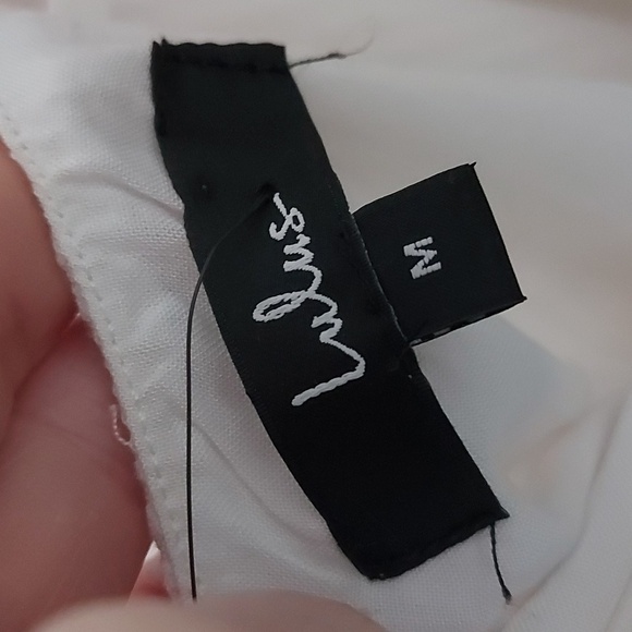 NWT Down the Horizon Beige Striped Tie Strap Skater Dress Size Medium - Picture 9 of 13